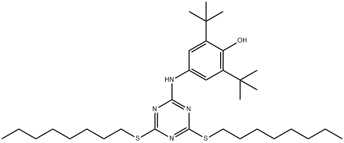 4-((4,6-Bis(octylthio)-1,3,5-triazin-2-yl)amino)-2,6-di-tert-butylphenol